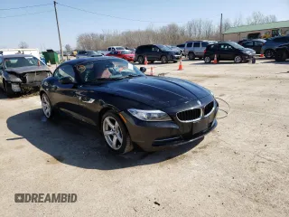 2015 BMW Z4 sDrive28i with VIN WBALL5C55FP557752, listed as a Copart auction lot 47733293 with 48,882 mi miles. Bid and sale history available at carsss.com. Image 4.