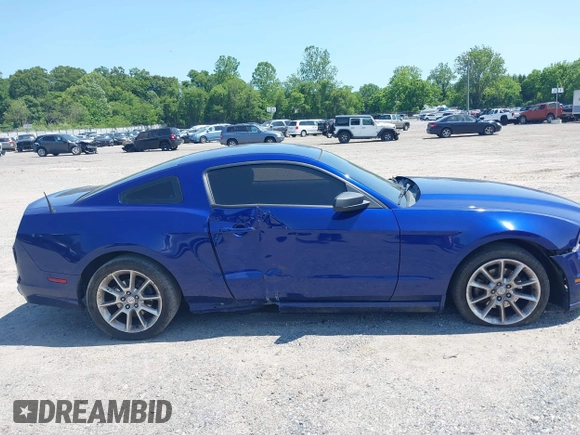 2014 Ford Mustang V6 with VIN 1ZVBP8AM6E5283340, listed as a IAAI auction lot 42412196 with 79,343 mi miles and . Bid and sale history available at DreamBid. Image 13.