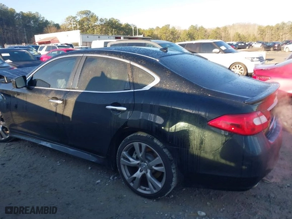 2011 Infiniti M37 with VIN JN1BY1AP6BM320568, listed as a IAAI auction lot 41769021 with 172599 miles. Bid and sale history available at carsss.com. Image 14.