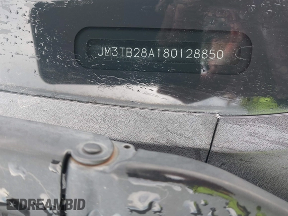 2008 Mazda CX-9 Sport with VIN JM3TB28A180128850, listed as a IAAI auction lot 41226816 with 180,816 mi miles and . Bid and sale history available at DreamBid. Image 9.