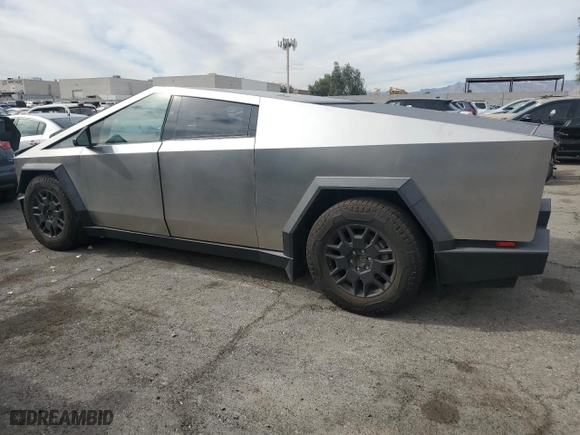 2024 Tesla Cybertruck with VIN 7G2CEHED3RA002231, listed as a Copart auction lot 78957564 with 4454 miles and Salvage Title. Bid and sale history available at carsss.com. Image 2.