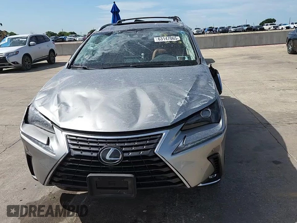 2018 Lexus NX 300 with VIN JTJBARBZ3J2173147, listed as a Copart auction lot 63147065 with 60,469 mi miles and Salvage title. Bid and sale history available at DreamBid. Image 15.