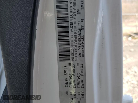 2017 Jeep Wrangler Unlimited Rubicon with VIN 1C4HJWFG9HL543266, listed as a Copart auction lot 50002055 with 50,223 mi miles and Salvage title. Bid and sale history available at DreamBid. Image 12.