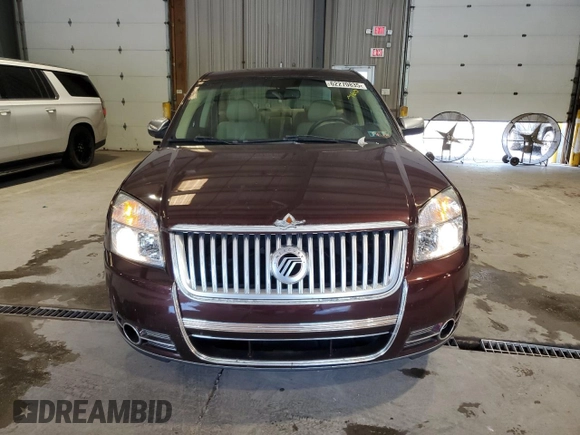 2009 Mercury Sable Premier with VIN 1MEHM42W69G626719, listed as a Copart auction lot 62270835 with 78,193 mi miles and Salvage title. Bid and sale history available at DreamBid. Image 5.