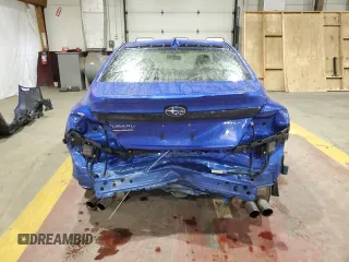 2022 Subaru WRX GT with VIN JF1VBAU68N8024310, listed as a Copart auction lot 52192135 with 45,240 mi miles and Salvage title. Bid and sale history available at DreamBid. Image 6.