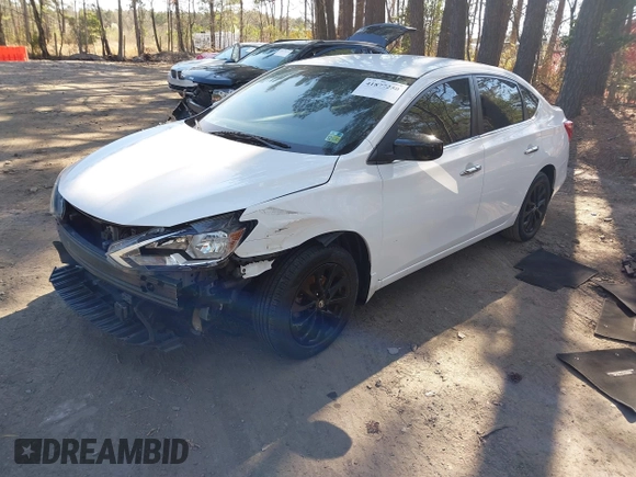 2018 Nissan Sentra S with VIN 3N1AB7AP2JY282221, listed as a IAAI auction lot 41877250 with 88,190 mi miles and . Bid and sale history available at DreamBid. Image 18.