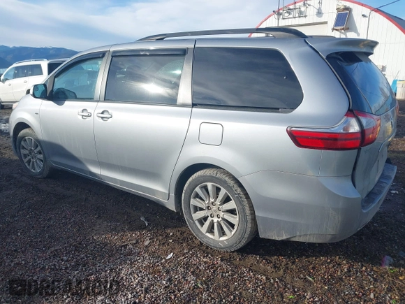 2017 Toyota Sienna LE with VIN 5TDJZ3DC9HS168079, listed as a IAAI auction lot 41175845 with 98,585 mi miles. Bid and sale history available at carsss.com. Image 3.