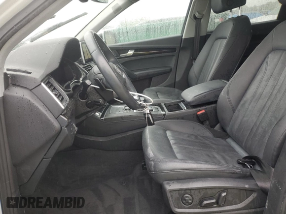 2020 Audi Q5 Premium Plus with VIN WA1BNAFY9L2102249, listed as a Copart auction lot 57608805 with 73,629 mi miles and Salvage title. Bid and sale history available at DreamBid. Image 7.