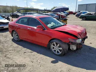 2005 Acura TSX with VIN JH4CL96895C032648, listed as a Copart auction lot 74750104 with 214,905 mi miles and Salvage title. Bid and sale history available at DreamBid. Image 4.