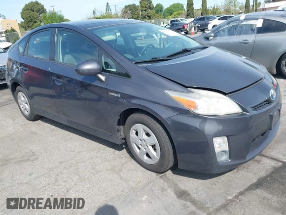 2010 Toyota Prius II with VIN JTDKN3DU1A0241365, listed as a IAAI auction lot 41923074 with 184,308 mi miles. Bid and sale history available at carsss.com. Image 1.