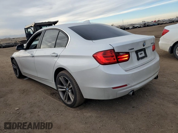 2015 BMW 3 Series 335i xDrive with VIN WBA3B9G58FNR93852, listed as a Copart auction lot 85033984 with 47,592 mi miles and Non repairable. Bid and sale history available at DreamBid. Image 2.