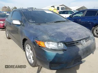 2006 Honda Civic Cpe EX with VIN 2HGFG11836H566191, listed as a IAAI auction lot 41590718 with 151,004 mi miles. Bid and sale history available at carsss.com. Image 1.