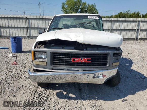 1995 GMC Sierra 1500 with VIN 1GDGC24K0SZ540665, listed as a Copart auction lot 67076364 with 129,534 mi miles and Salvage Title. Bid and sale history available at DreamBid. Image 5.