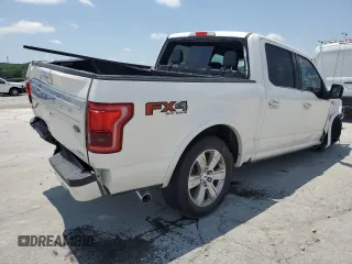 2016 Ford F-150 XLT with VIN 1FTEW1EF7GFA11298, listed as a Copart auction lot 58924145 with 197,189 mi miles and Salvage title. Bid and sale history available at DreamBid. Image 3.