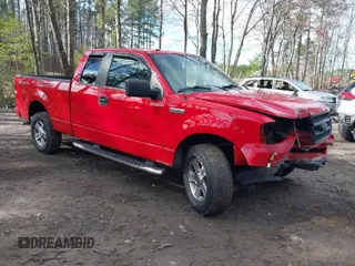 2008 Ford F-150 STX with VIN 1FTRX14W58KE95819, listed as a IAAI auction lot 41867180 with 161,070 mi miles. Bid and sale history available at carsss.com. Image 1.