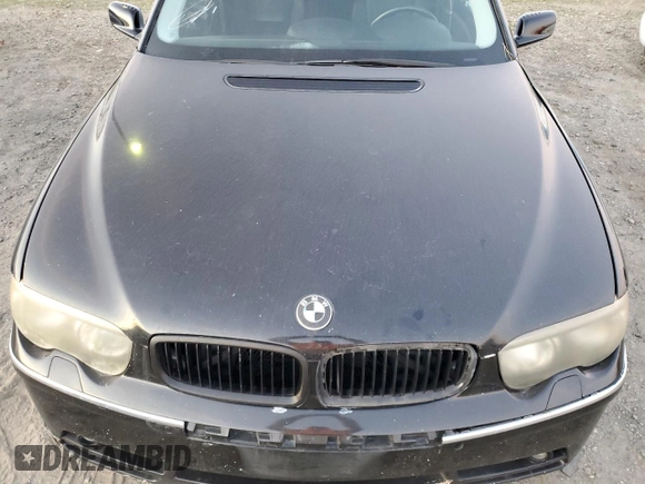 2003 BMW 7 Series 745Li with VIN WBAGN63413DR10879, listed as a Copart auction lot 84245774 with Not Provided miles and Clean Title. Bid and sale history available at DreamBid. Image 11.