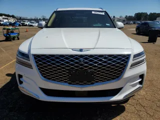 2021 Genesis GV80 with VIN KMUHCESCXMU051032, listed as a Copart auction lot 48432615 with 130,864 mi miles and Salvage Title. Bid and sale history available at DreamBid. Image 5.