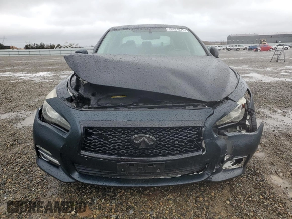 2014 Infiniti Q50 Premium with VIN JN1BV7AP7EM681114, listed as a Copart auction lot 49161975 with 140,269 mi miles and Salvage Title. Bid and sale history available at carsss.com. Image 5.