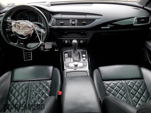 2017 Audi A7 Premium Plus with VIN WAUW3AFC2HN062584, listed as a Copart auction lot 54440163 with 80,486 mi miles. Bid and sale history available at carsss.com. Image 8.