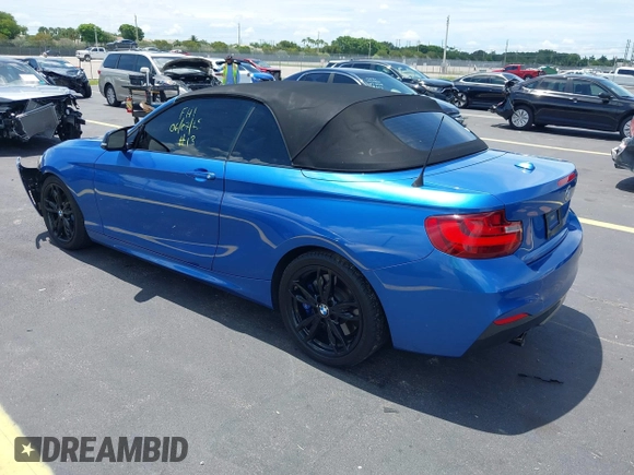 2016 BMW 2 Series M235i with VIN WBA1M1C55GV394210, listed as a IAAI auction lot 42487713 with 82,592 mi miles and . Bid and sale history available at DreamBid. Image 3.