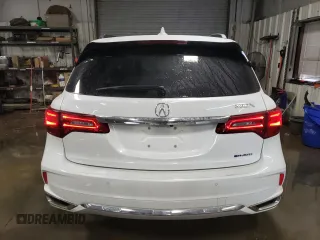 2020 Acura MDX Sport Hybrid w/Technology Pkg with VIN 5J8YD7H57LL001702, listed as a Copart auction lot 88760995 with 15,010 mi miles and Salvage Title. Bid and sale history available at carsss.com. Image 6.