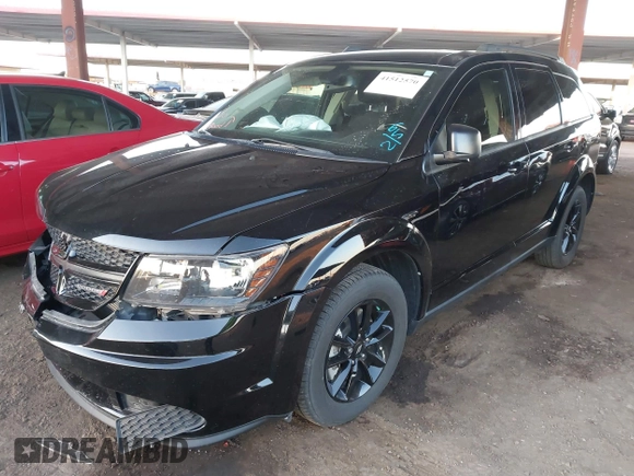 2020 Dodge Journey SE Value with VIN 3C4PDCAB9LT237808, listed as a IAAI auction lot 41512570 with 46,766 mi miles and . Bid and sale history available at DreamBid. Image 2.