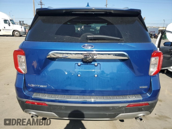 2020 Ford Explorer Limited with VIN 1FM5K7FW7LGA06793, listed as a Copart auction lot 56367265 with 21,768 mi miles and Salvage Title. Bid and sale history available at DreamBid. Image 6.