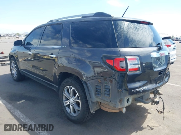 2014 GMC Acadia SLT with VIN 1GKKVRKD2EJ263093, listed as a IAAI auction lot 42182209 with 191,328 mi miles and . Bid and sale history available at DreamBid. Image 3.