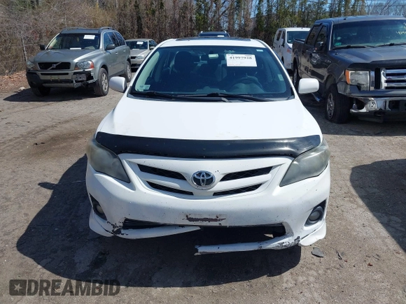 2013 Toyota Corolla L with VIN 2T1BU4EEXDC970586, listed as a IAAI auction lot 41997928 with 402,459 mi miles. Bid and sale history available at carsss.com. Image 12.