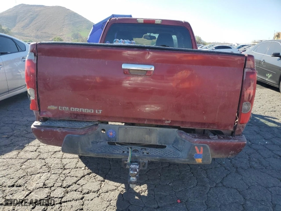 2011 Chevrolet Colorado LT w/1LT with VIN 1GCESCF97B8103217, listed as a Copart auction lot 80485304 with 209,478 mi miles and Clean Title. Bid and sale history available at carsss.com. Image 6.