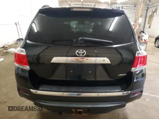 2012 Toyota Highlander Limited with VIN 5TDDK3EH3CS125295, listed as a Copart auction lot 60117725 with 176,911 mi miles and Salvage title. Bid and sale history available at DreamBid. Image 6.