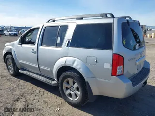 2012 Nissan Pathfinder SV with VIN 5N1AR1NB1CC615438, listed as a IAAI auction lot 41215698 with 1 mi miles. Bid and sale history available at carsss.com. Image 3.