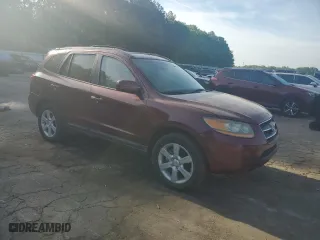2009 Hyundai Santa Fe SE with VIN 5NMSH13E29H306371, listed as a Copart auction lot 53729715 with 247,619 mi miles and Clean Title. Bid and sale history available at carsss.com. Image 4.