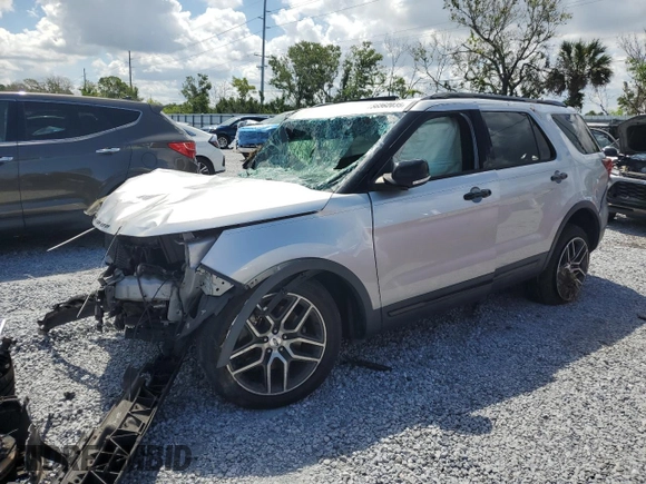 2016 Ford Explorer Sport z VIN 1FM5K8GTXGGA03127, wystawiony jako Copart lot #56862035 z przebiegiem Nie podano mil oraz Szkoda całkowita • Salvage title. Historia ofert i sprzedaży dostępna na DreamBid. Obrazek 1.