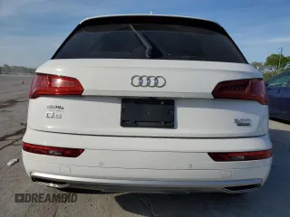 2018 Audi Q5 Premium Plus with VIN WA1BNAFY4J2230928, listed as a Copart auction lot 53123145 with 83,151 mi miles and Salvage Title. Bid and sale history available at DreamBid. Image 6.