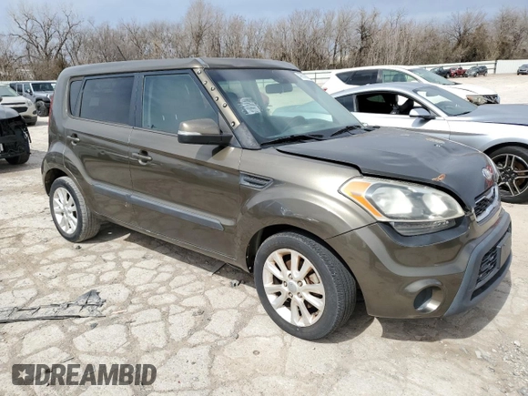 2012 Kia Soul + with VIN KNDJT2A66C7399955, listed as a Copart auction lot 48883605 with 125,822 mi miles and Clean Title. Bid and sale history available at carsss.com. Image 4.