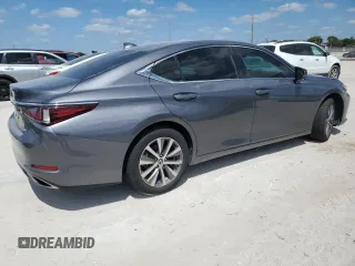 2019 Lexus ES 350 with VIN 58ABZ1B1XKU011209, listed as a Copart auction lot 52543685 with 65,954 mi miles and Salvage Title. Bid and sale history available at DreamBid. Image 3.