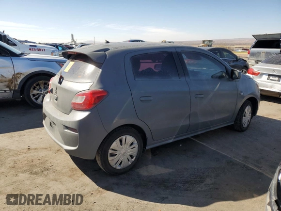 2020 Mitsubishi Mirage ES z VIN ML32A3HJ4LH010981, wystawiony jako Copart lot #45940635 z przebiegiem Nie podano mil oraz Nie do naprawy • Non repairable. Historia ofert i sprzedaży dostępna na DreamBid. Obrazek 3.