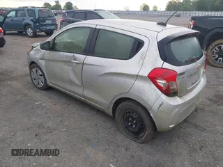 2017 Chevrolet Spark LS with VIN KL8CB6SA2HC762698, listed as a IAAI auction lot 42090175 with 188,295 mi miles. Bid and sale history available at carsss.com. Image 3.