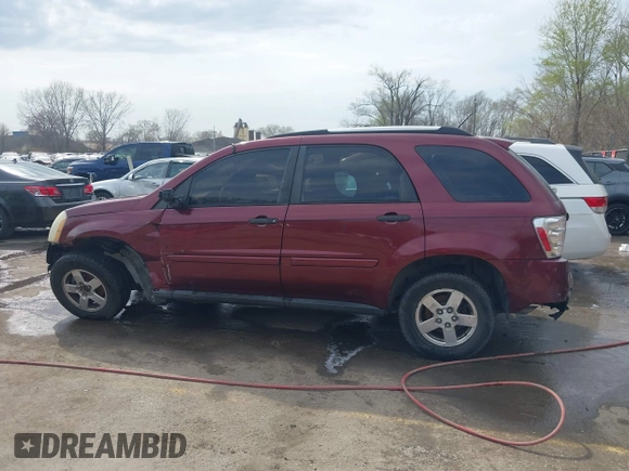 2007 Chevrolet Equinox LS with VIN 2CNDL13F576105502, listed as a IAAI auction lot 41879548 with 144,431 mi miles and . Bid and sale history available at DreamBid. Image 14.