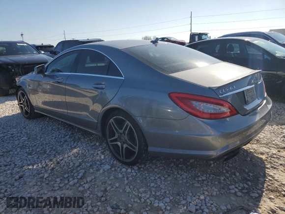 2012 Mercedes-Benz CLS 63 AMG с VIN WDDLJ7EB6CA027284, выставлен на аукционе Copart как лот 85543574 с пробегом 62 841 миль миль и Списание • Salvage title. История ставок и продаж доступна на DreamBid. Изображение 2.