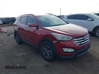 2014 Hyundai Santa Fe Sport with VIN 5XYZU3LB1EG151778, listed as a IAAI auction lot 41239120 with 195,220 mi miles. Bid and sale history available at carsss.com. Image 1.