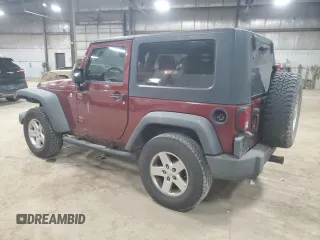 2008 Jeep Wrangler X with VIN 1J4FA24178L598825, listed as a Copart auction lot 59127274 with 189,899 mi miles and Salvage Title. Bid and sale history available at DreamBid. Image 2.