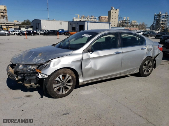 2015 Honda Accord Sedan LX with VIN 1HGCR2F33FA036365, listed as a Copart auction lot 47107925 with 0 mi miles and Salvage Title. Bid and sale history available at carsss.com. Image 1.