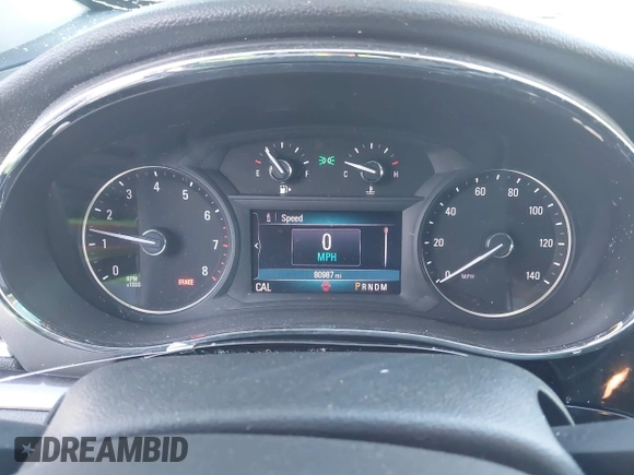 2019 Buick Encore Sport Touring with VIN KL4CJ1SB3KB765218, listed as a IAAI auction lot 40869831 with 80,987 mi miles. Bid and sale history available at carsss.com. Image 7.