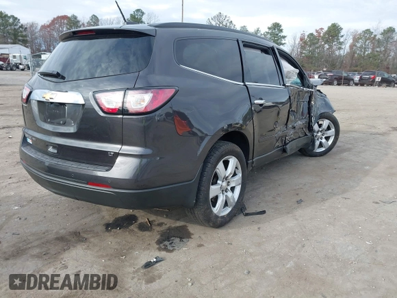 2017 Chevrolet Traverse LT with VIN 1GNKVGKD8HJ289628, listed as a IAAI auction lot 41016761 with Not Provided miles and . Bid and sale history available at DreamBid. Image 4.