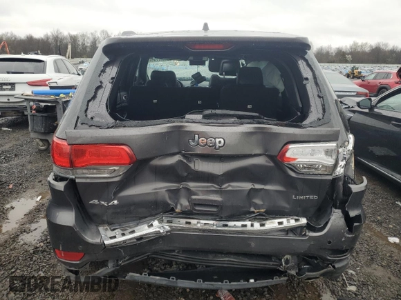 2018 Jeep Grand Cherokee Limited with VIN 1C4RJFBG5JC280662, listed as a Copart auction lot 51807205 with 123,638 mi miles and Salvage Title. Bid and sale history available at DreamBid. Image 6.