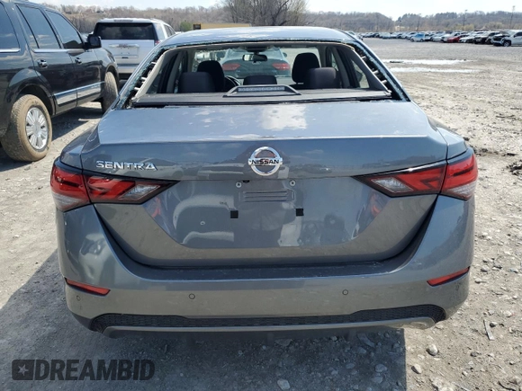 2023 Nissan Sentra S with VIN 3N1AB8BV6PY314924, listed as a Copart auction lot 50393895 with 27,255 mi miles and Salvage Title. Bid and sale history available at DreamBid. Image 6.