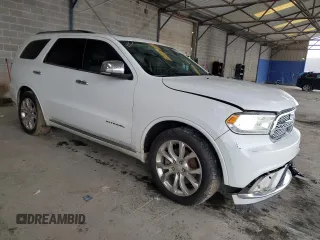 2017 Dodge Durango Citadel Anodized Platinum with VIN 1C4RDHEG6HC857241, listed as a Copart auction lot 38234834 with 151,111 mi miles and . Bid and sale history available at DreamBid. Image 4.