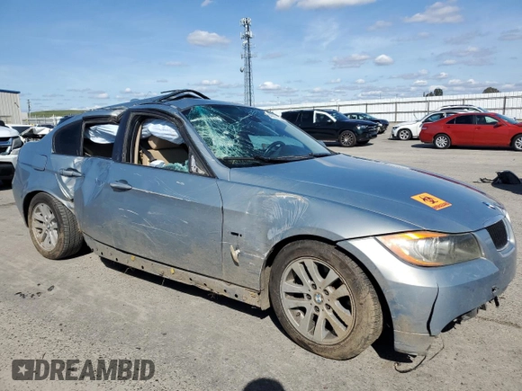 2006 BMW 3 Series 325i z VIN WBAVB13536PT02330, wystawiony jako Copart lot #49871145 z przebiegiem 142 336 mil mil oraz Szkoda całkowita • Salvage title. Historia ofert i sprzedaży dostępna na DreamBid. Obrazek 4.